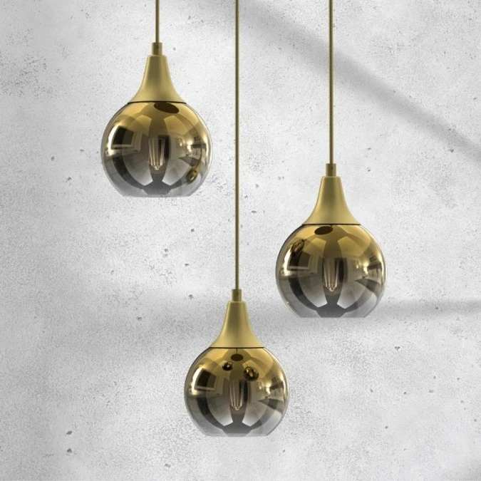 Lampa wisząca MONTE GOLD 3xE27 MLP8403 Milagro - obrazek 3