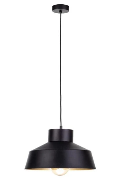Lampa wisząca nowoczesna 1xE27 MOON BLACK/GOLD - obrazek 1