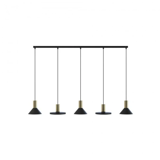 Lampa wisząca HERMANOS V BLACK/SOLID BRASS 8032 Nowodvorski Lighting - obrazek 1