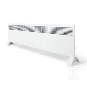 Grzejnik elektryczny (konwektorowy) BETA20-MP z termostatem mechanicznym, wtyczką i nóżkami, bez wspornika montażowego, wymiary: 389×1523 mm, Moc: 2000W Grzejnik elektryczny (konwektorowy) BETA20-MP z termostatem mechanicznym, wtyczką i nóżkami, bez wspornika montażowego, wymiary: 389×1523 mm, Moc: 2000W