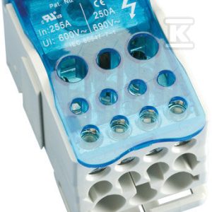 Blok dystrybucyjny jednopolowy 250A 569040 Blok dystrybucyjny jednopolowy 250A 569040