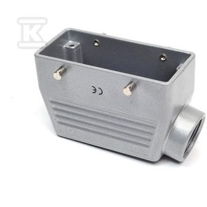 Pokrywa metalowa, pusta, 16 pin, 16 A, boczne przyłączenie T0-EBM16GU10 Pokrywa metalowa, pusta, 16 pin, 16 A, boczne przyłączenie T0-EBM16GU10