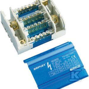 Blok dystrybucyjny czteropolowy TD100/125A 563820 Blok dystrybucyjny czteropolowy TD100/125A 563820