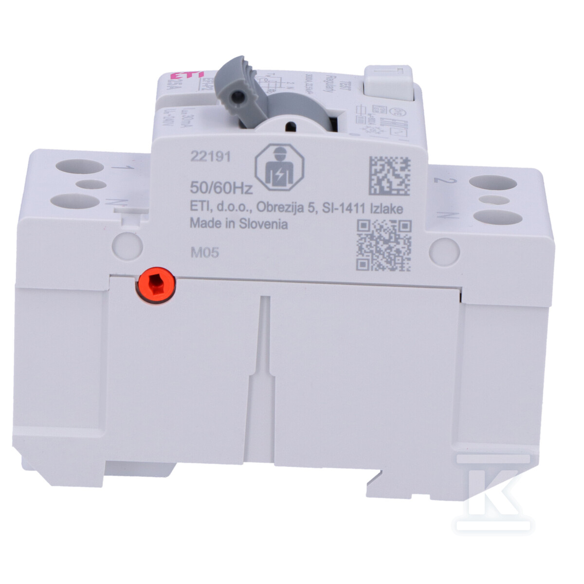 Wyłącznik różnicowoprądowy EFI-P2 AC 25/0.03 002061211 - obrazek 3