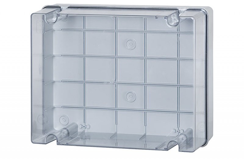 Puszka hermetyczna FG 380x300x180 wysoka pokrywa przeźroczysta F1.0104 - obrazek 1