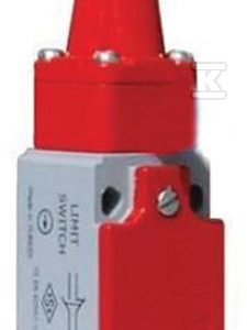 Łącznik krańcowy L51 w obudowie metalowej, 1NC+1NO, linkowy, czerwony T0-L51K23HUM111 Łącznik krańcowy L51 w obudowie metalowej, 1NC+1NO, linkowy, czerwony T0-L51K23HUM111