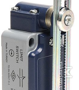 Łącznik krańcowy L52 w obudowie metalowej, 1NC+1NO, dźwignia z rolką tworzywową T0-L52K13MEP123 Łącznik krańcowy L52 w obudowie metalowej, 1NC+1NO, dźwignia z rolką tworzywową T0-L52K13MEP123