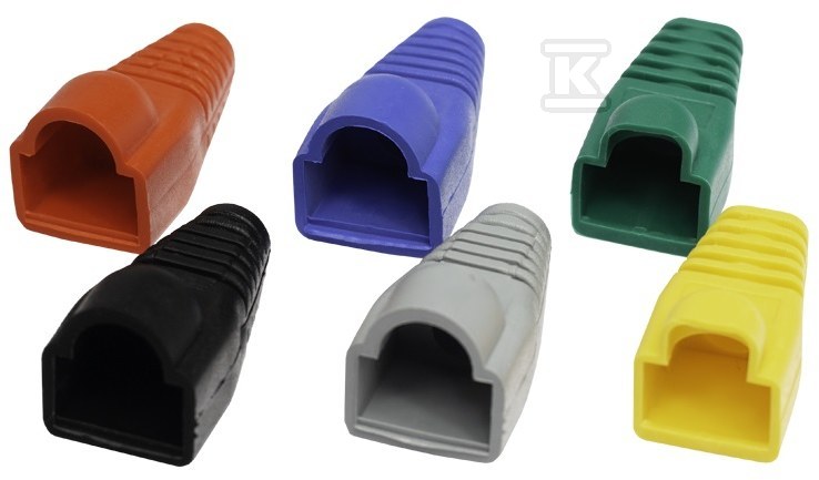 Osłonka na wtyk RJ45 ,kolor - szary, (szerokość x wysokość x głębokość)10x14x25, X-ML-SR-V11-GY - obrazek 1