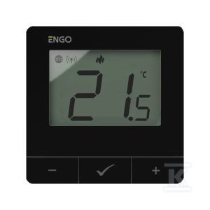 Regulator temperatury Internetowy, ENGO E25-24B, natynkowy, ZigBee/868MHz, czarny 932342925