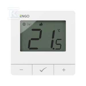 Regulator temperatury Internetowy, ENGO E25-24W, natynkowy, ZigBee/868MHz, biały 932342926
