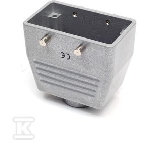 Pokrywa metalowa, pusta, 10 pin, 16 A, górne przyłączenie T0-EBM10GU30 Pokrywa metalowa, pusta, 10 pin, 16 A, górne przyłączenie T0-EBM10GU30