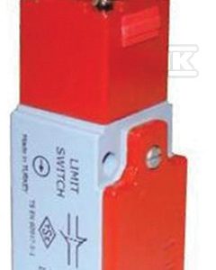 Łącznik krańcowy L51 w obudowie metalowej, 1NC+1NO, z kluczem w pozycji pionowej do współpracy z linką, czerwony T0-L51K23LUM322 Łącznik krańcowy L51 w obudowie metalowej, 1NC+1NO, z kluczem w pozycji pionowej do współpracy z linką, czerwony T0-L51K23LUM322