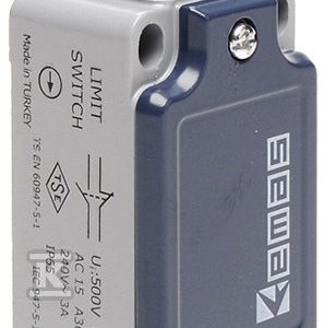 Łącznik krańcowy L52 w obudowie metalowej, 1NC+1NO, popychacz metalowy T0-L52K13PUM211 Łącznik krańcowy L52 w obudowie metalowej, 1NC+1NO, popychacz metalowy T0-L52K13PUM211