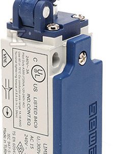 Łącznik krańcowy L5 w obudowie z tworzywa, 1NC+1NO, plastikowa dźwignia z rolką metalową T0-L5K13MIM311 Łącznik krańcowy L5 w obudowie z tworzywa, 1NC+1NO, plastikowa dźwignia z rolką metalową T0-L5K13MIM311