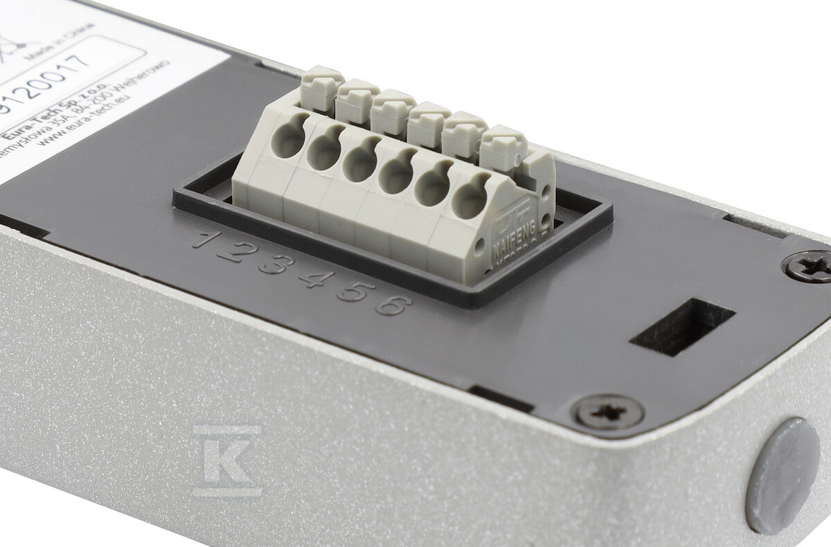 Wideodomofon „EURA” VDP-50A3 „PROXIMA” biały – unifon z WiFi, obsługa 1 wejścia, aplikacja Eura Connect A31A150 - obrazek 3