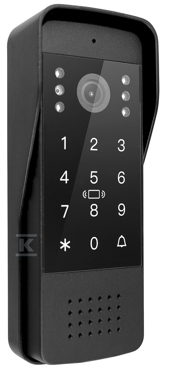 Wideodomofon "EURA" VDP-86A3 - biały, 10", WiFi, otwieranie 2 wejść, szyfrator, czytnik zbliżeniowy, AHD, Tuya A31A186 - obrazek 3