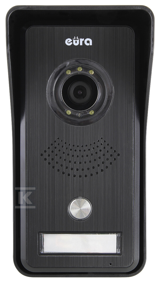 Wideodomofon "EURA" VDP-42A3 "GAMMA +" - czarny, 7", WiFi, otwieranie 2 wejść, czytnik zbliżeniowy, AHD, Tuya A31A199 - obrazek 2