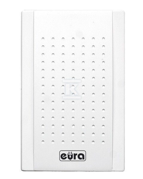 Gong drzwiowy dwutonowy "EURA" DB-23A3 ~230V/50Hz, biały A31A323 - obrazek 2