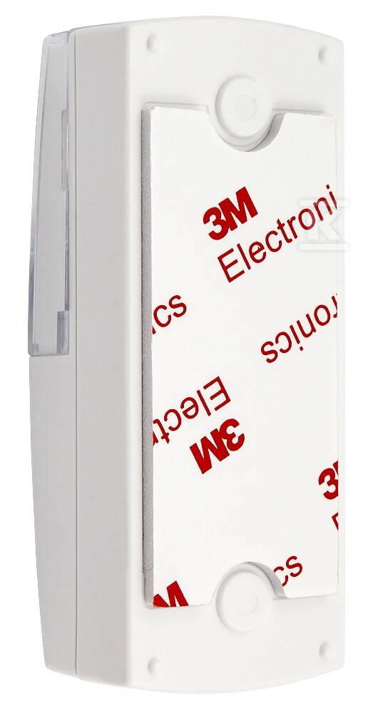 Dzwonek bezprzewodowy "EURA" WDP-05A3 - biały, kodowany, możliwość rozbudowy, zasilanie 230V/50 Hz A31A341 - obrazek 3