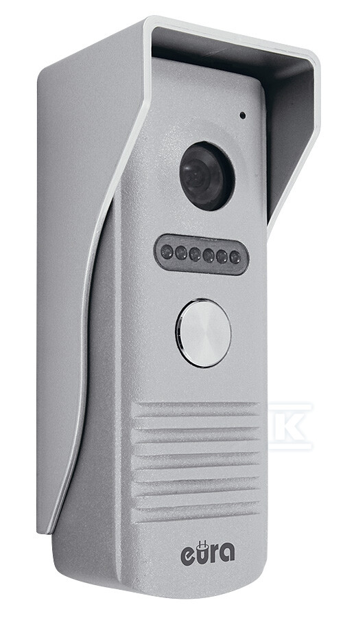 Kaseta zewnętrzna wideodomofonu "EURA" VDA-63A3 "EURA CONNECT+" - srebrna, DC 12V, AHD, Full HD A33A151 - obrazek 3