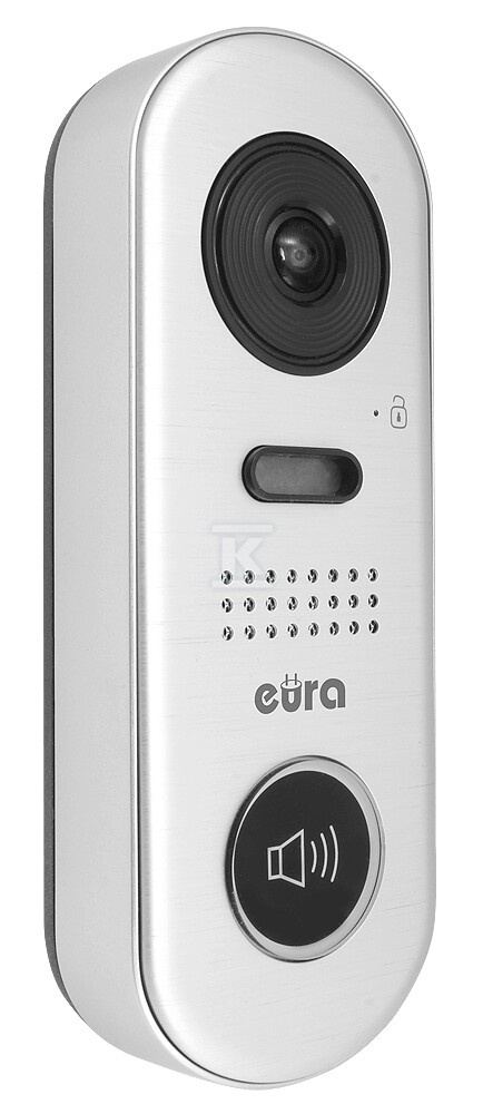 Kaseta zewnętrzna wideodomofonu "EURA" VDA-70A5 "2 EASY" - jednorodzinna, natynkowa A53A270 - obrazek 2