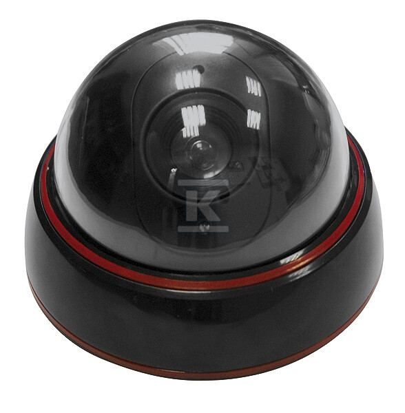 Atrapa kamery „EL HOME” AK-04B3 – wewnętrzna, kopułkowa, czarna B31B114