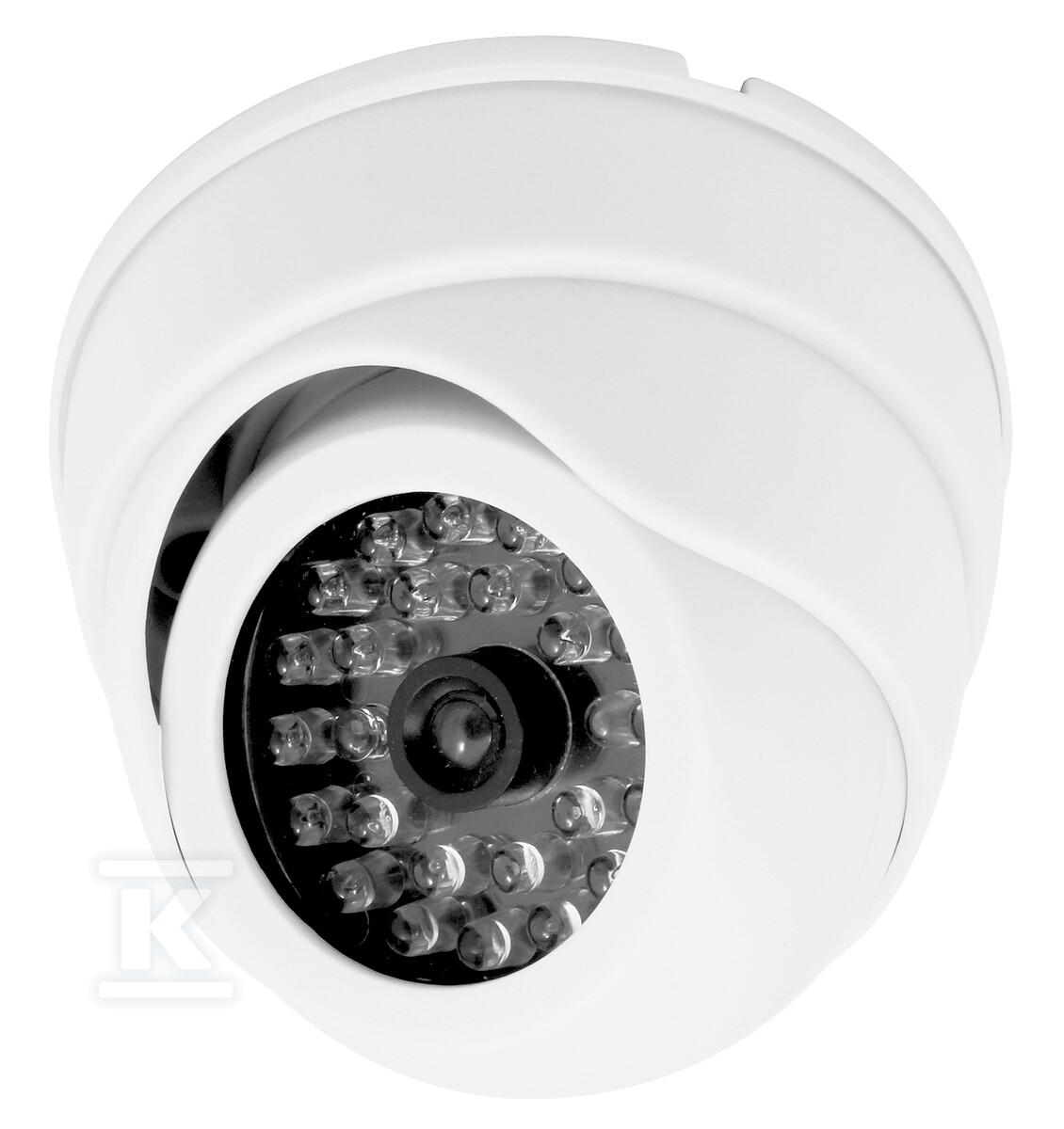 Atrapa kamery „EL HOME” AK-06B3 – wewnętrzna, kopułkowa, biała B31B116