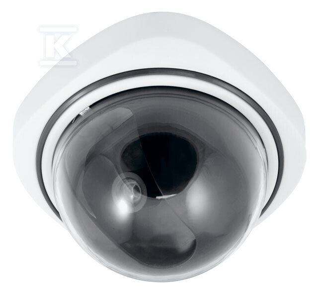 Atrapa kamery „EL HOME” AK-09B3 – wewnętrzna, kopułkowa, biała B31B119