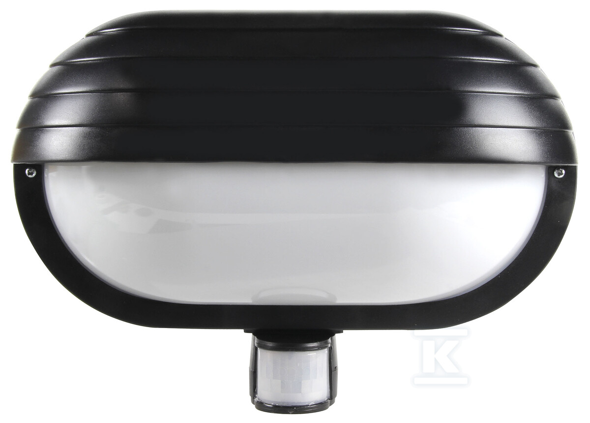 Lampa elewacyjna z czujnikiem ruchu „EL HOME” ML-10B7 Black – zewnętrzna, E27 B71A911