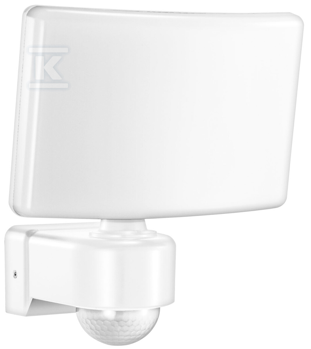 Naświetlacz LED z czujnikiem ruchu „EL HOME” ML-40B7 White – zewnętrzna, czujniki zmierzchowy i PIR, 30W, IP65, 240°, AC 230V B71A940