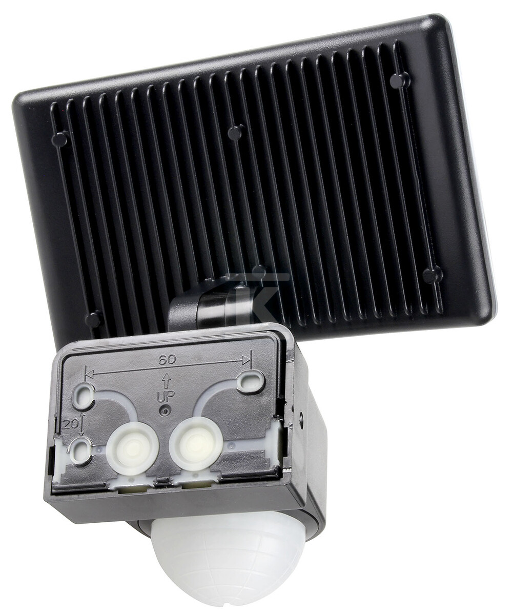 Naświetlacz LED z czujnikiem ruchu "EL HOME" ML-40B7 Black - zewnętrzna, czujniki zmierzchowy i PIR, 30W, IP65, 240°, AC 230V B71A941 - obrazek 3