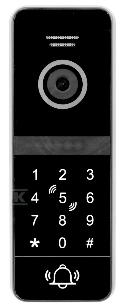 Wideodomofon "EURA" VDP-97C5 - czarny, dotykowy, LCD 7', AHD, WiFi, pamięć obrazów, SD 128GB, rozbudowa do 6 monitorów, 2 stacji bramowych i 2 kamer CCTV, obsługa 2 wejść, kamera 1080p., czytnik RFID, szyfrator C51A194 - obrazek 3