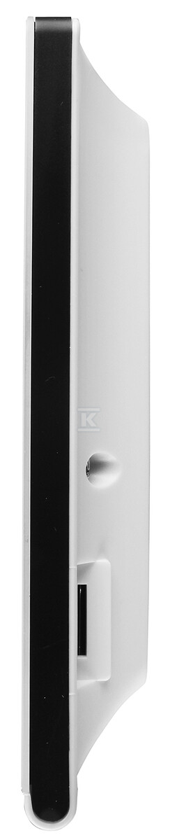 Monitor "EURA" VDA-09C5 - biały, dotykowy, LCD 7", AHD, pamięć obrazów, SD 128GB, rozbudowa do 6 monitorów, 2 stacji bramowych i 2 kamer CCTV, obsługa 2 wejść C53A109 - obrazek 3