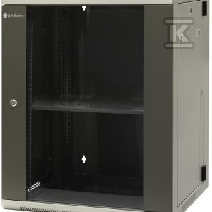 Szafa wisząca 19″ dzielona 15U 600X550X770,kolor szafy- RAL 7044 ,kolor drzwi- RAL 7010 EM/AH6515 Szafa wisząca 19″ dzielona 15U 600X550X770,kolor szafy- RAL 7044 ,kolor drzwi- RAL 7010 EM/AH6515