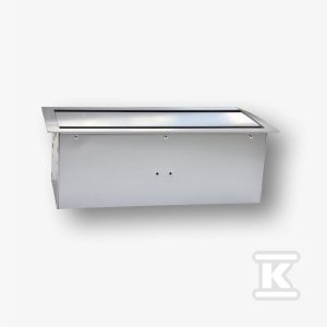 Puszka blatowa (Box blatowy) 8M, do montażu gniazd 45×45 mm, srebrna EM/FLB-HTD-STS333-S Puszka blatowa (Box blatowy) 8M, do montażu gniazd 45×45 mm, srebrna EM/FLB-HTD-STS333-S