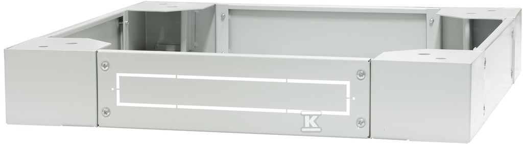 Cokół 600x600x100 DO EM/SH05D-6642 42U,Przeznaczony do montażu z ramowymi szafami stojącymi EM 19", wykonany z blachy stalowej EM/SH-J066 - obrazek 1