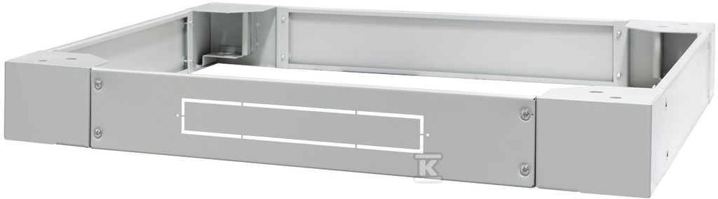 Cokół 800x800x100 DO EM/SH05D-8842 42U,Przeznaczony do montażu z ramowymi szafami stojącymi EM 19", wykonany z blachy stalowej EM/SH-J088 - obrazek 1