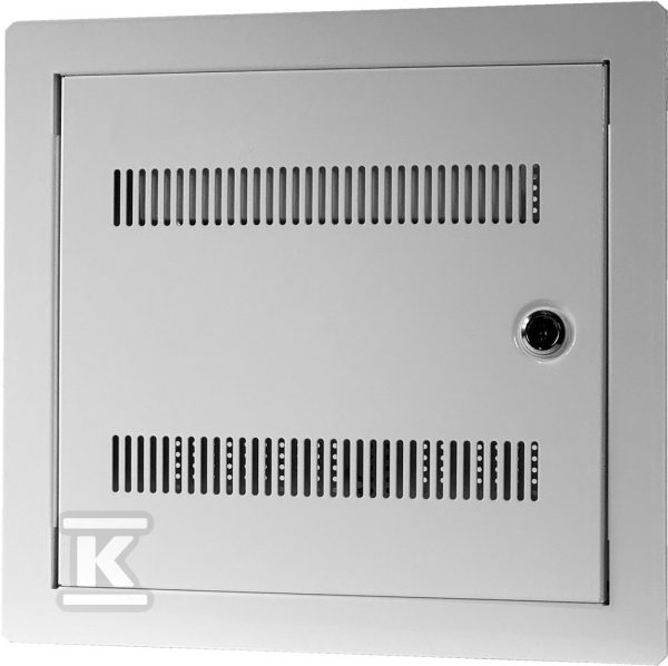 Skrzynka telekomunikacyjna mieszkaniowa EmiterNet typ PW1Z z zamkiem 355x330mm EM/TSM-PW1Z