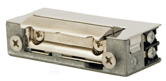 Rygiel elektromagnetyczny (elektrozaczep) XS12R symetryczny rewersyjny 16,5 mm DC G23A135 - obrazek 1