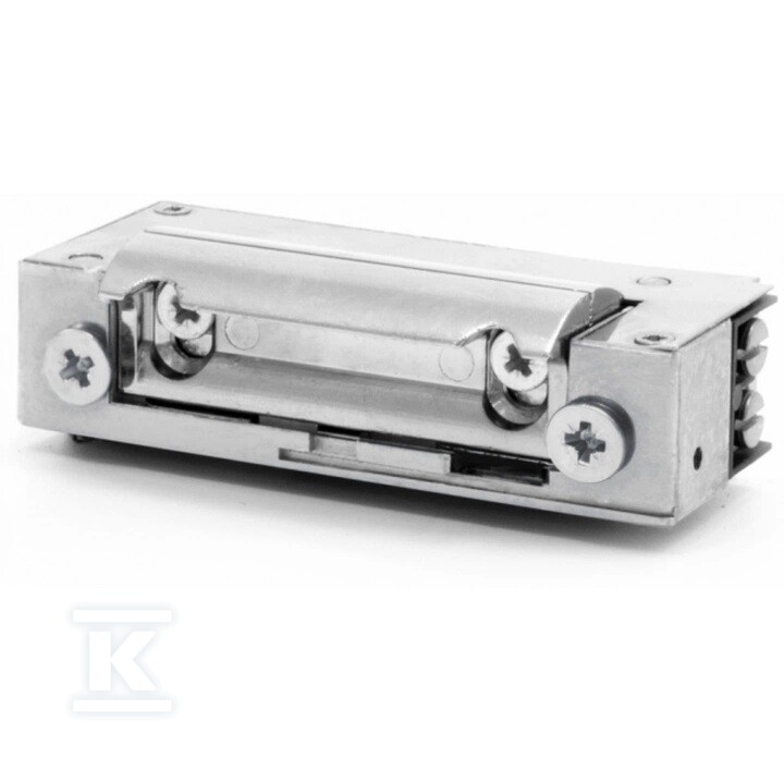 Rygiel elektromagnetyczny (elektrozaczep) XS12UW symetryczny z wyłącznikiem wąski 16,5 mm AC/DC G23A136 - obrazek 1
