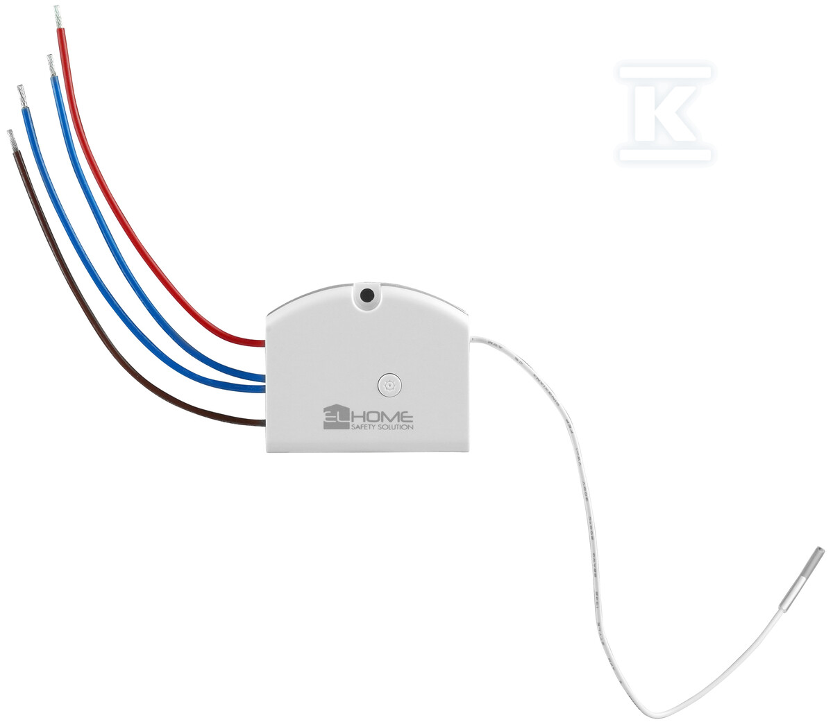 Odbiornik radiowy "EL HOME" WSR-10H2 - 433,92 MHz, dopuszkowy, jednokanałowy, AC 230V, zasięg 150m, maks. obciążenie rezystancyjne 300W, obsługa do 10 nadajników H23H110 - obrazek 1