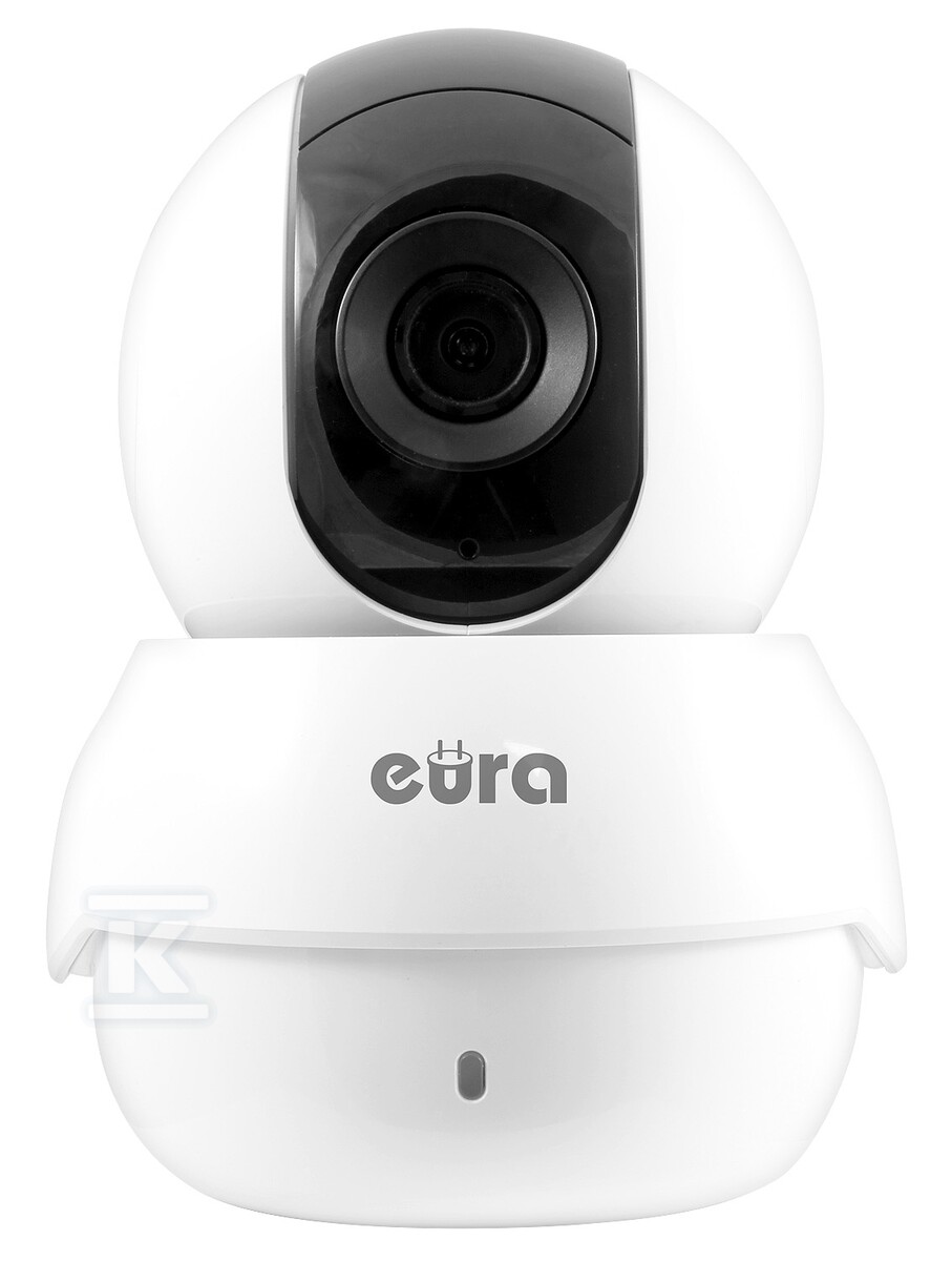 Kamera IP WiFi "EURA" IC-80H3 - bezprzewodowa, wewnętrzna, PT, 2.0 MPx, obsługa kart SD H31D180 - obrazek 1