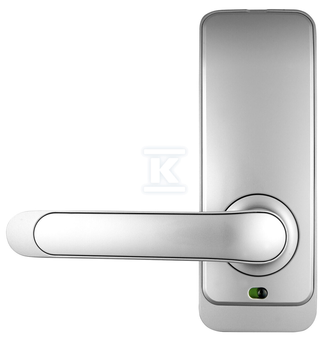 Klamka z kontrolerem dostępu "EURA" ELH-01H4 - srebrna, szyfrator, czytnik Mifare 13,56 MHz, czytnik biometryczny, IP55, App TTLock/ TTHotel H41A700 - obrazek 2