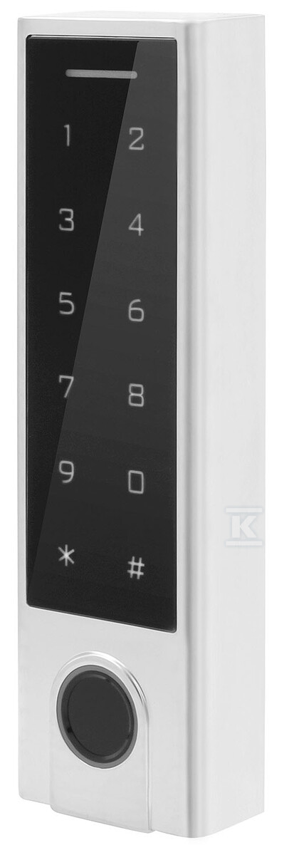 Zamek szyfrowy "EURA" AC-91H4 - natynkowy, szyfrator, czytnik Mifare 13,56 MHz, czytnik biometryczny, IP66, App TTLock/ TTHotel H41A791 - obrazek 3