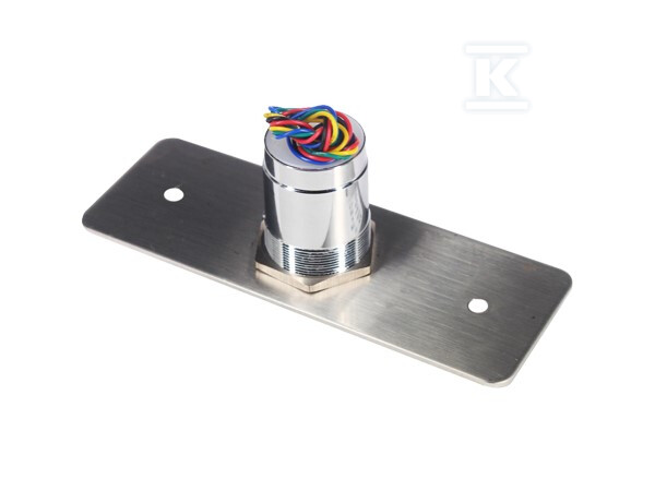 Przycisk opuszczenia posesji "EURA" PB-05H5 - podtynkowy, stal nierdzewna, wąski, DC 12V, bezdotykowy 5~25 cm, DC 12-24V, IP65 H53A705 - obrazek 3