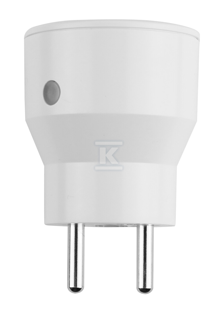 Gniazdo sterowane radiowo "EL HOME" RCS-50H6 - białe, AC 230V/ 50Hz, 433,92 MHz, 10A, IP20, Typ E, zasięg do 40m H61H150 - obrazek 2