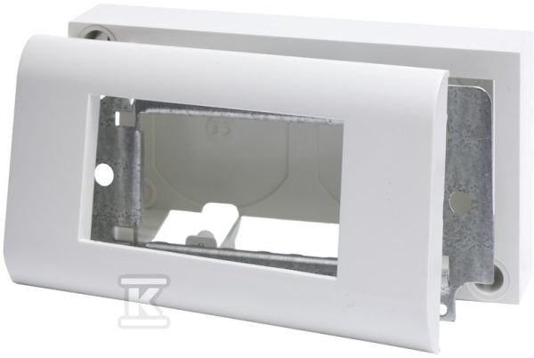 Obudowa natynkowa 4-modułowa do osprzętu 45×45 OBUK-4/M