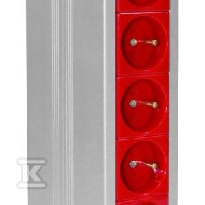 Kolumna podłogłogowa pionowa 2×23 modułów EM/HU622.23