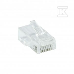 Wtyk RJ45 UTP kat. 6 przelotowy uniwersalny (8P8C) EM/X-ML-6U-PT Wtyk RJ45 UTP kat. 6 przelotowy uniwersalny (8P8C) EM/X-ML-6U-PT