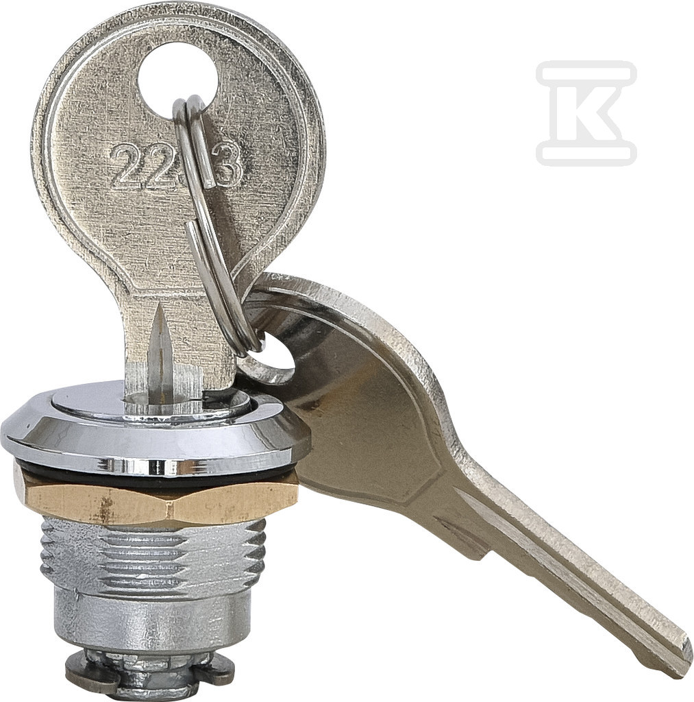 Zamek metal + 2 klucze do ECT/ECM ECMECT-L2K 001100203 - obrazek 1